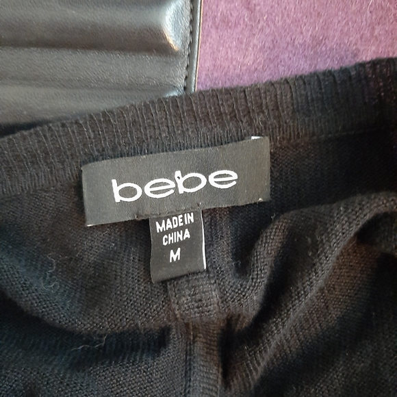 BEBE silk and cashmere sweater dress - Picture 2 of 6